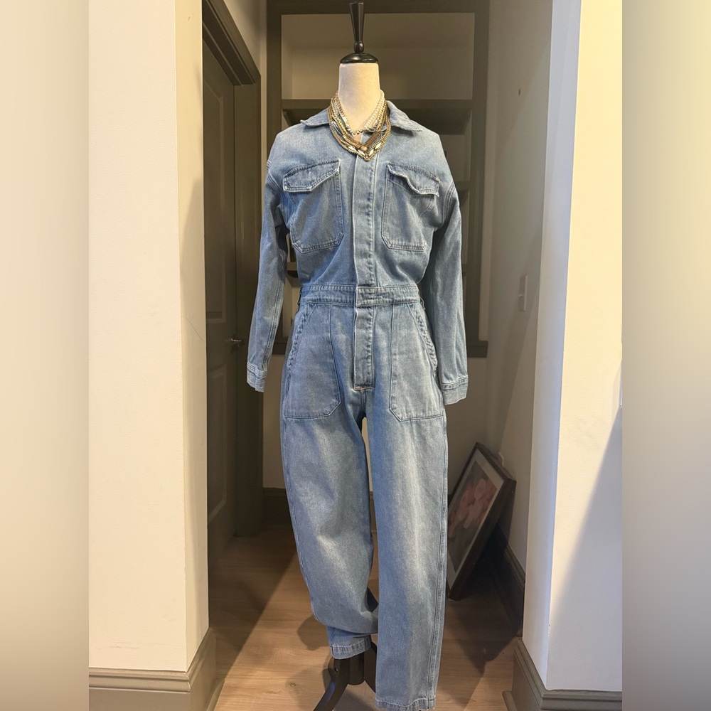 Citizens of Humanity Marta Jumpsuit in Monologue Size M EUC